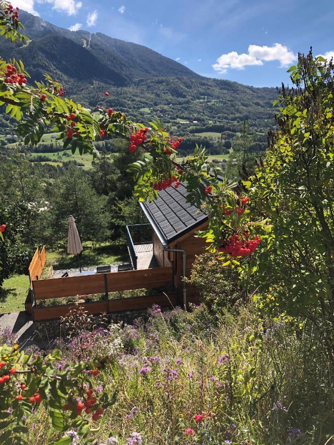 Clos Shambhala-Chalet D'Hotes Saint-Jean-Saint-Nicolas Buitenkant foto
