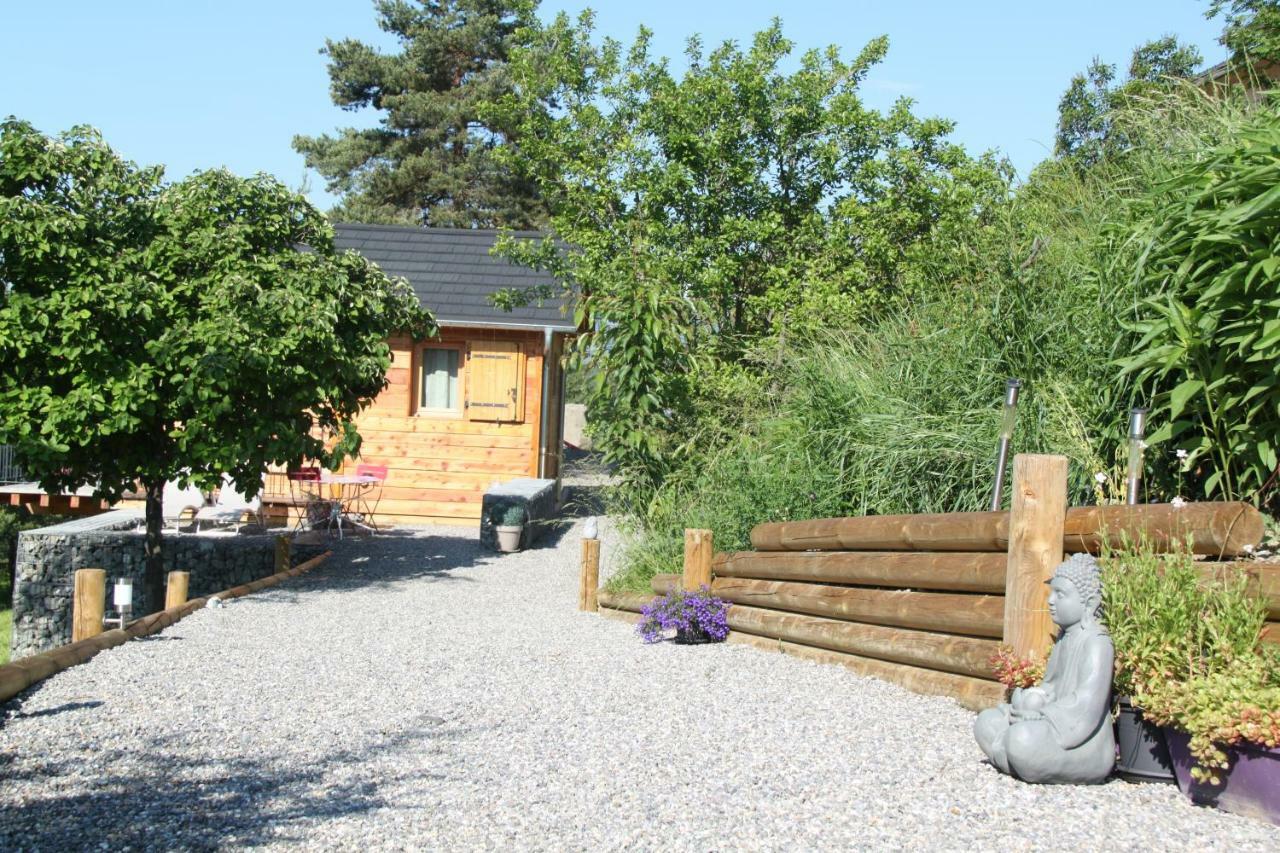 Clos Shambhala-Chalet D'Hotes Saint-Jean-Saint-Nicolas Buitenkant foto