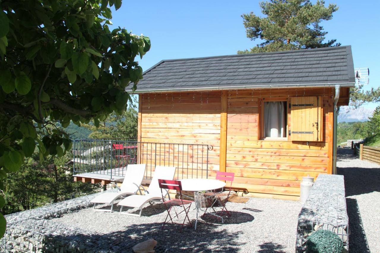 Clos Shambhala-Chalet D'Hotes Saint-Jean-Saint-Nicolas Buitenkant foto