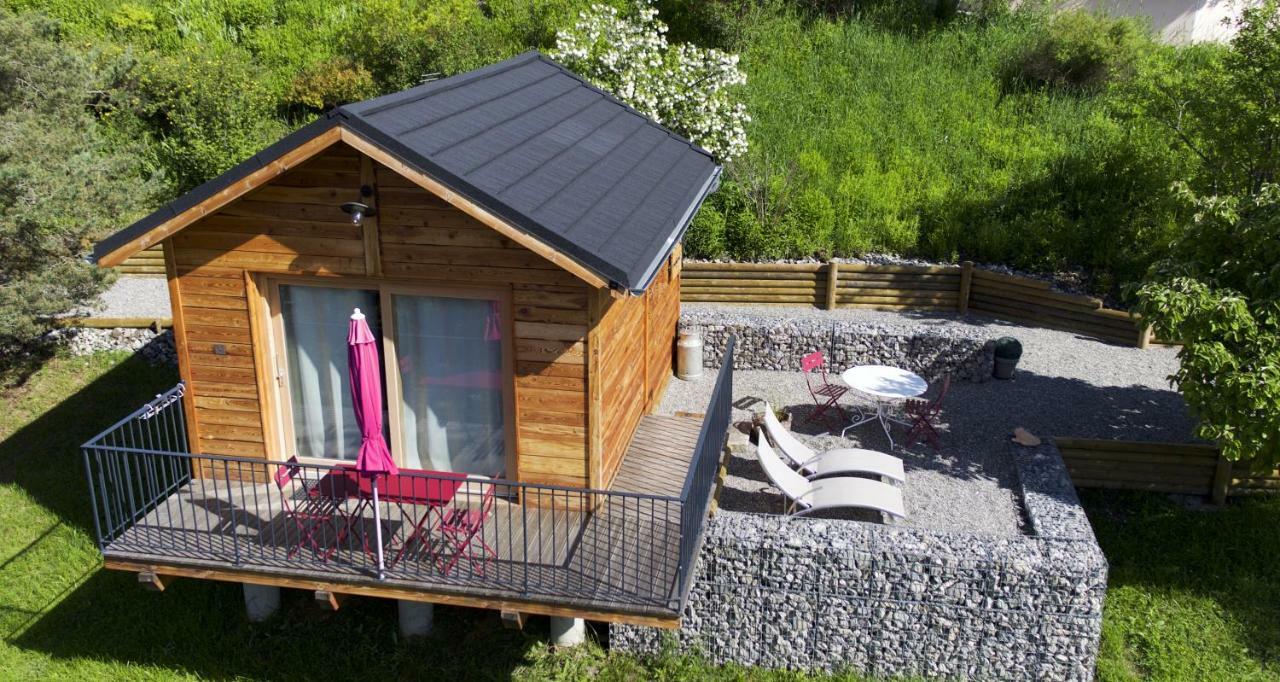 Clos Shambhala-Chalet D'Hotes Saint-Jean-Saint-Nicolas Buitenkant foto