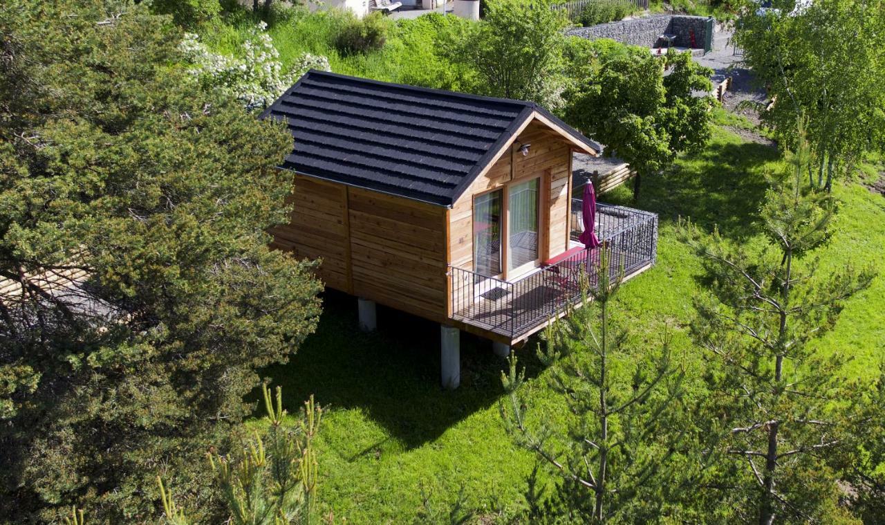Clos Shambhala-Chalet D'Hotes Saint-Jean-Saint-Nicolas Buitenkant foto