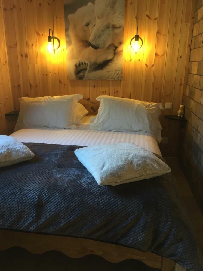 Clos Shambhala-Chalet D'Hotes Saint-Jean-Saint-Nicolas Buitenkant foto